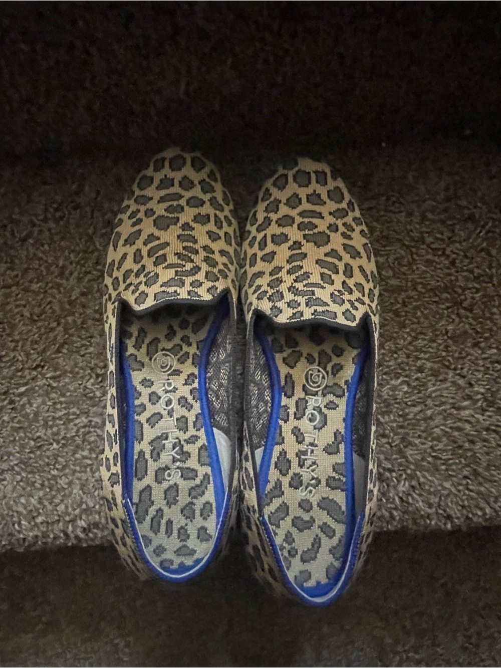 Rothy's Leopard loafer size 10